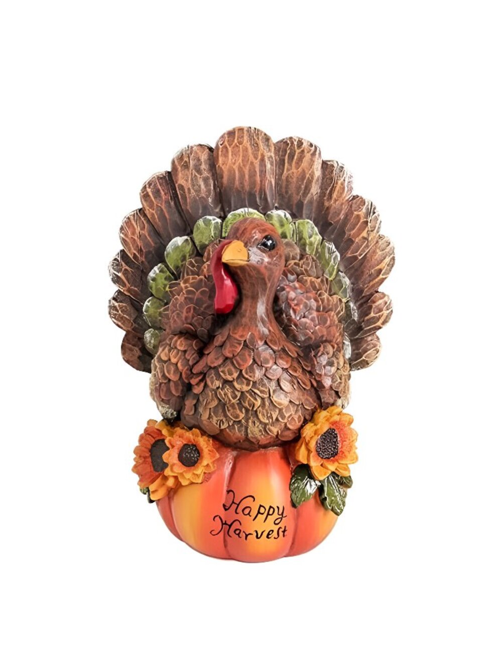 Thanksgiving Table Decor Fall Harvest Turkey Figurine for Home Decro